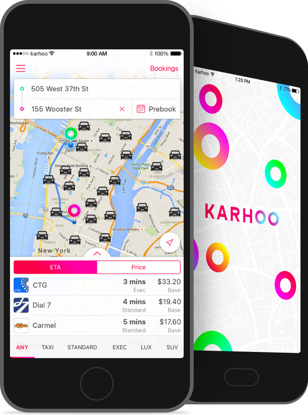 Karhoo app